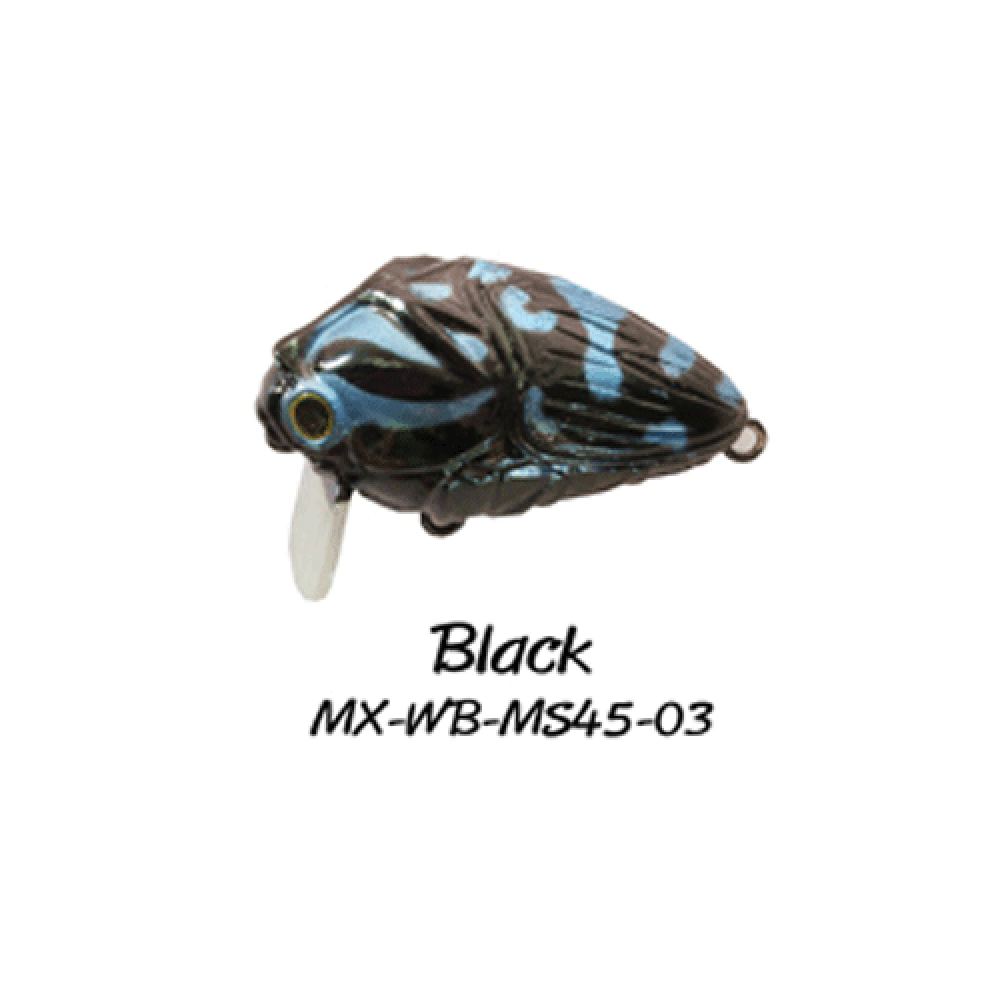 MIMIX เหยื่อ - รุ่น MEGASOMA - BLACK ( MX-WB-MS45-03 )