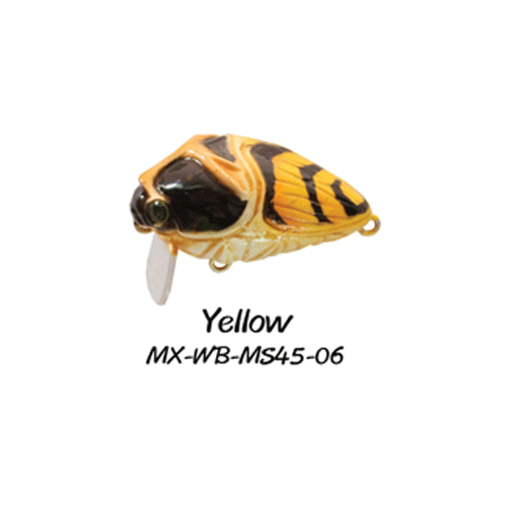 MIMIX เหยื่อ - รุ่น MEGASOMA - YELLOW ( MX-WB-MS45-06 )