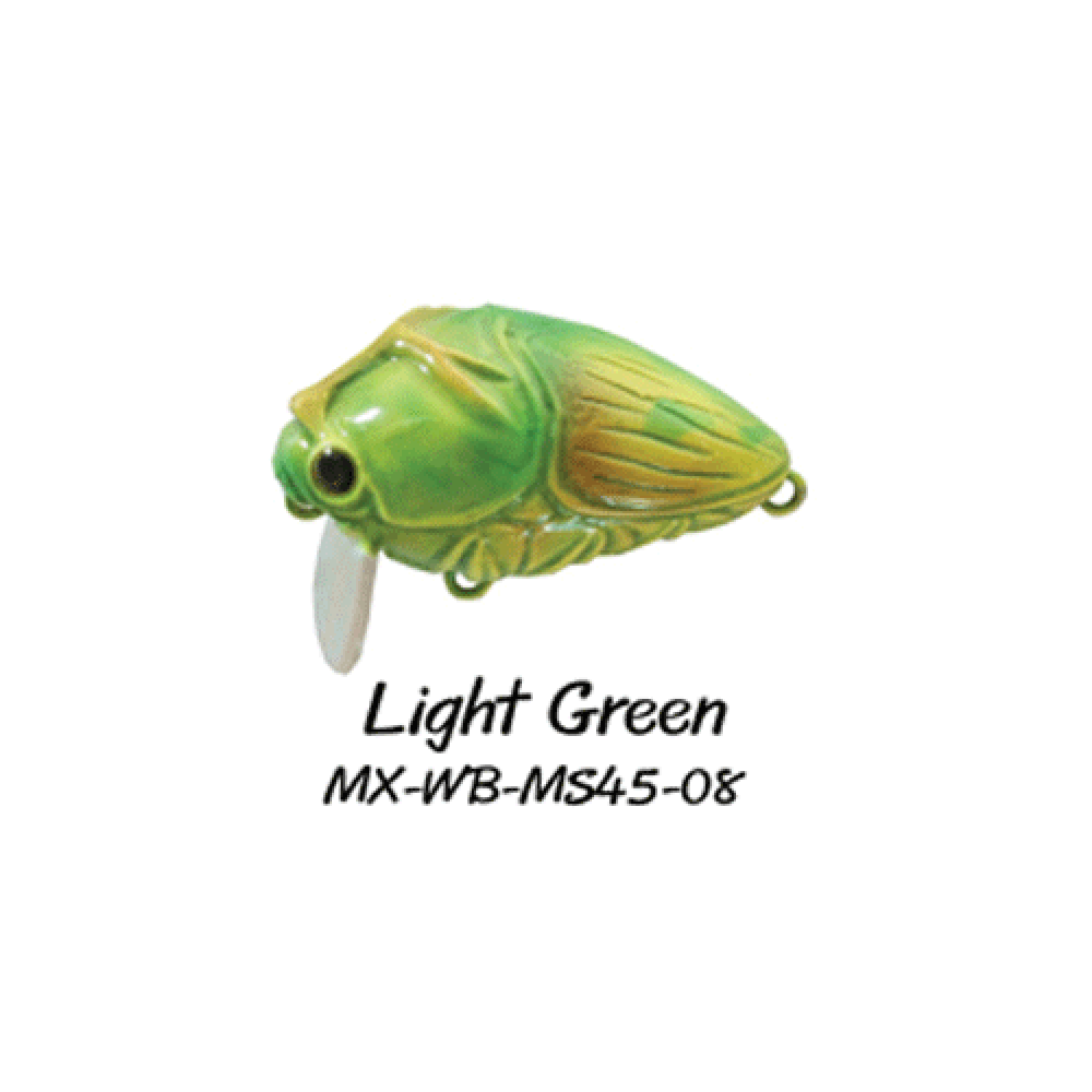 MIMIX เหยื่อ - รุ่น MEGASOMA - LIGHT  GREEN ( MX-WB-MS45-08 )