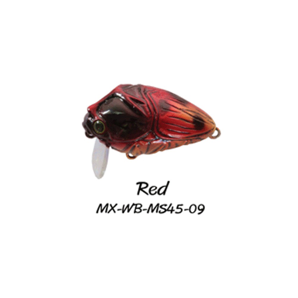 MIMIX เหยื่อ - รุ่น MEGASOMA - RED ( MX-WB-MS45-09 )