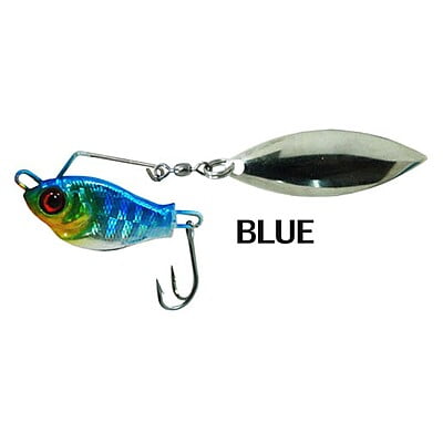 WEEBASS เหยื่อ - รุ่น PLANIN SPINNER BAIT - ใบหลิว 12g. (BLUE)