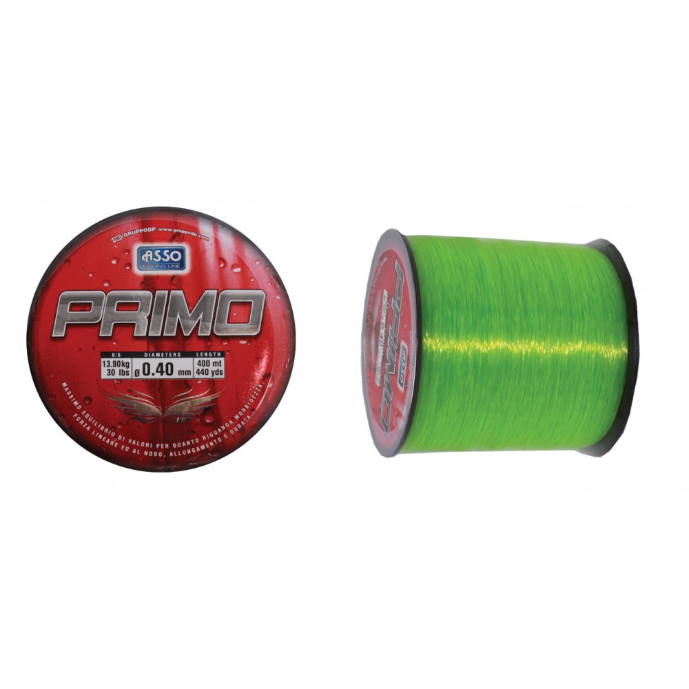 ASSO สายเอ็น - รุ่น PRIMO 1/8LB 0.30MM  FG ( 20LB ) (1 SPL)