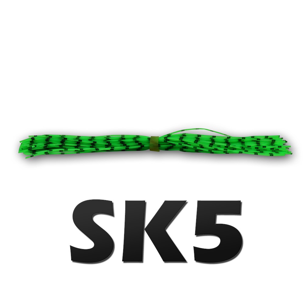 WEEBASS พู่ยาง - BX พู่ยางซิลิโคน รหัสสี SK5 , (100PCS)