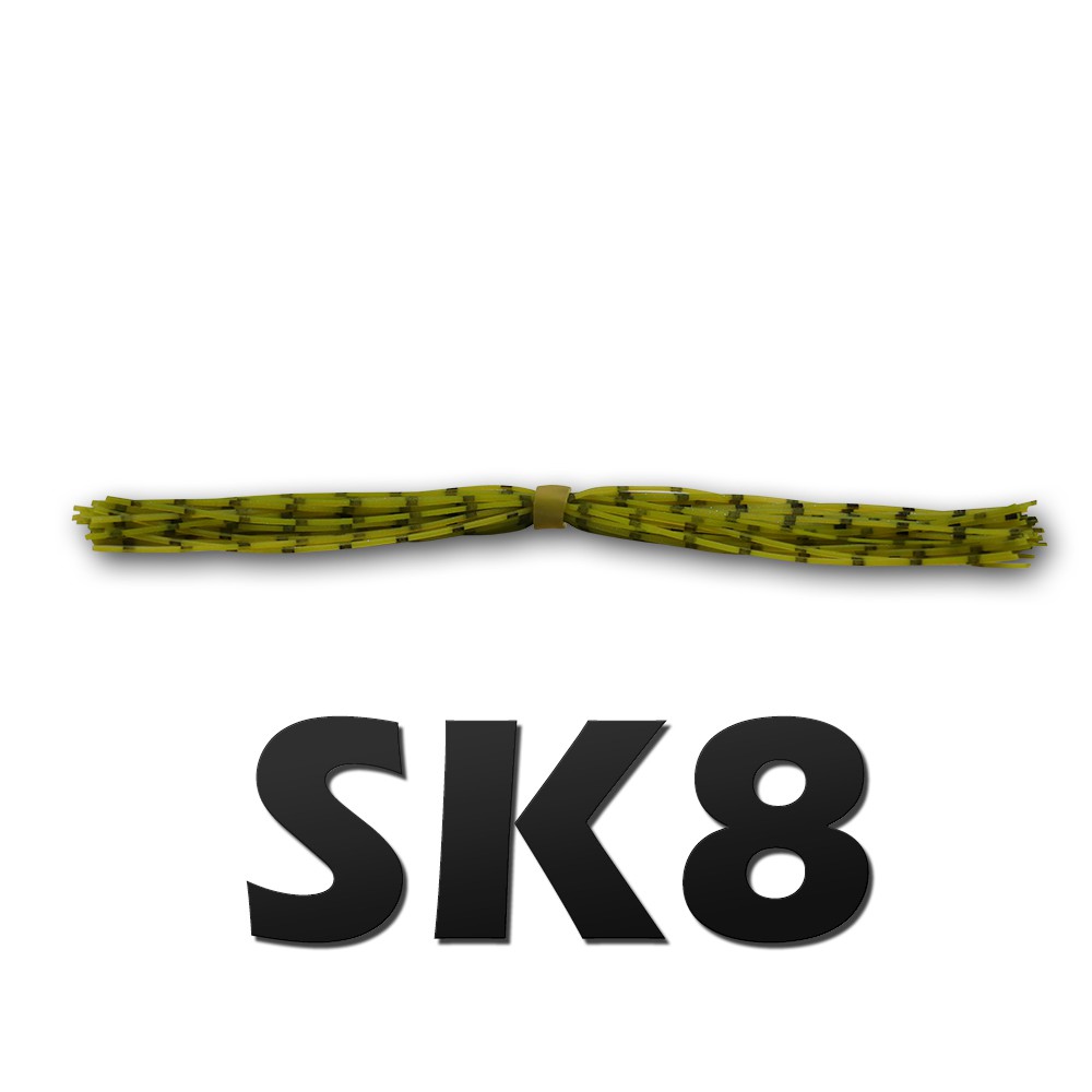 WEEBASS พู่ยาง - BX พู่ยางซิลิโคน รหัสสี SK8 , (100PCS)