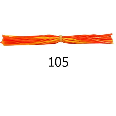 WEEBASS พู่ยาง - PK พู่ยางซิลิโคน,สีส้มกากเพชรส้มอ่อน (105)