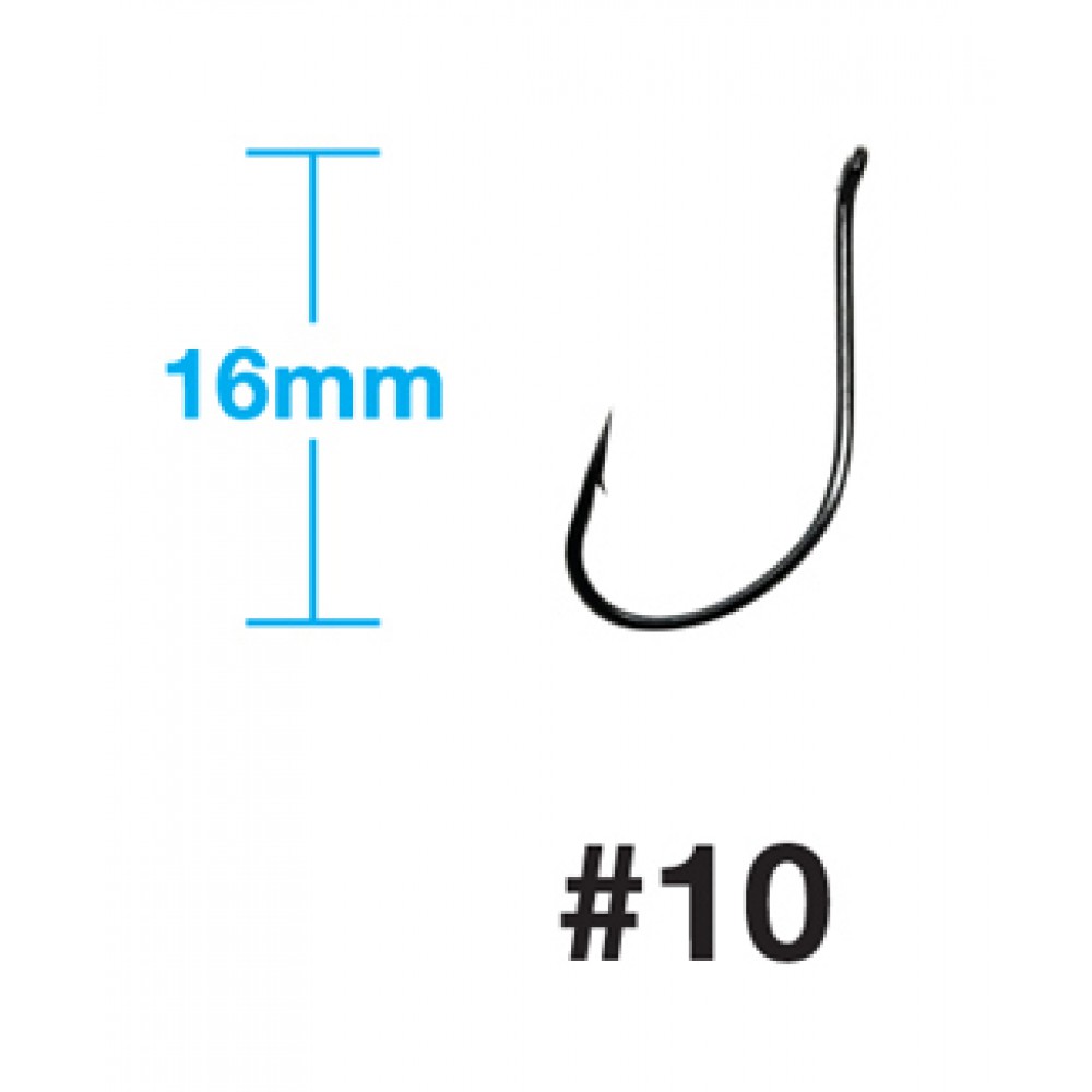WEEBASS ตาเบ็ด - รุ่น BX DX-SMA , 10 (100PCS)