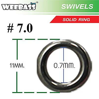 WEEBASS แหวน - รุ่น SOLID RING 7.0 (20pcs)