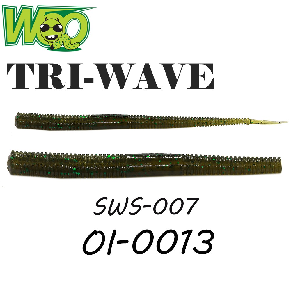 WOO เหยื่อหนอนยาง - รุ่น SWS-007 OI-0013