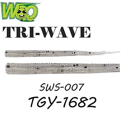 WOO เหยื่อหนอนยาง - รุ่น SWS-007 TGY-1682