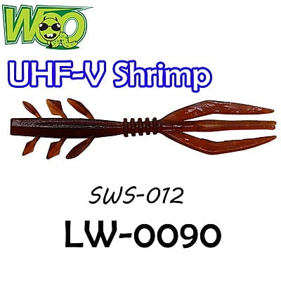 WOO เหยื่อหนอนยาง - รุ่น SWS-012 LW-0090