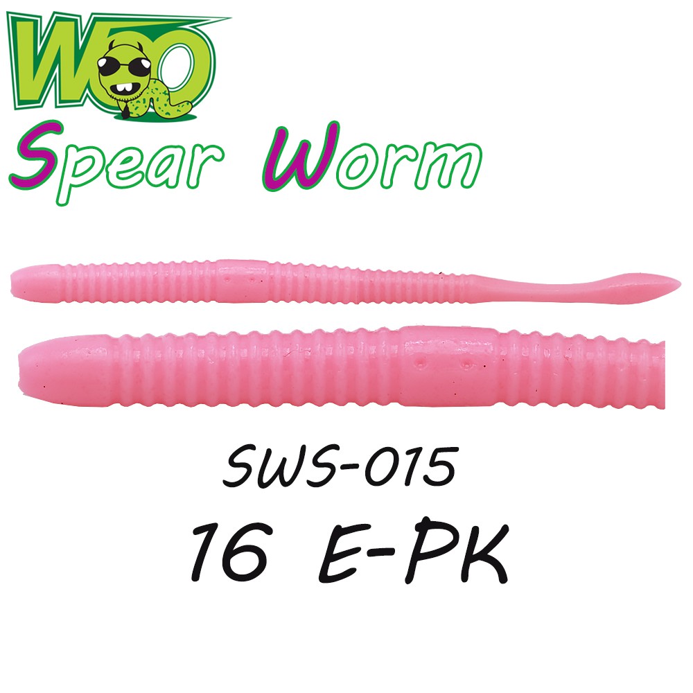 WOO เหยื่อหนอนยาง - รุ่น SWS-015 ( 16 E-PK )