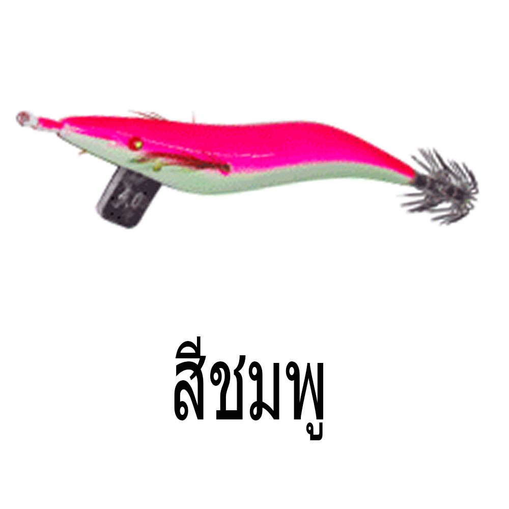 WEEBASS เหยื่อตกปลาหมึก - รุ่น FCL SYQ 1001-4.0, สีชมพู (P)