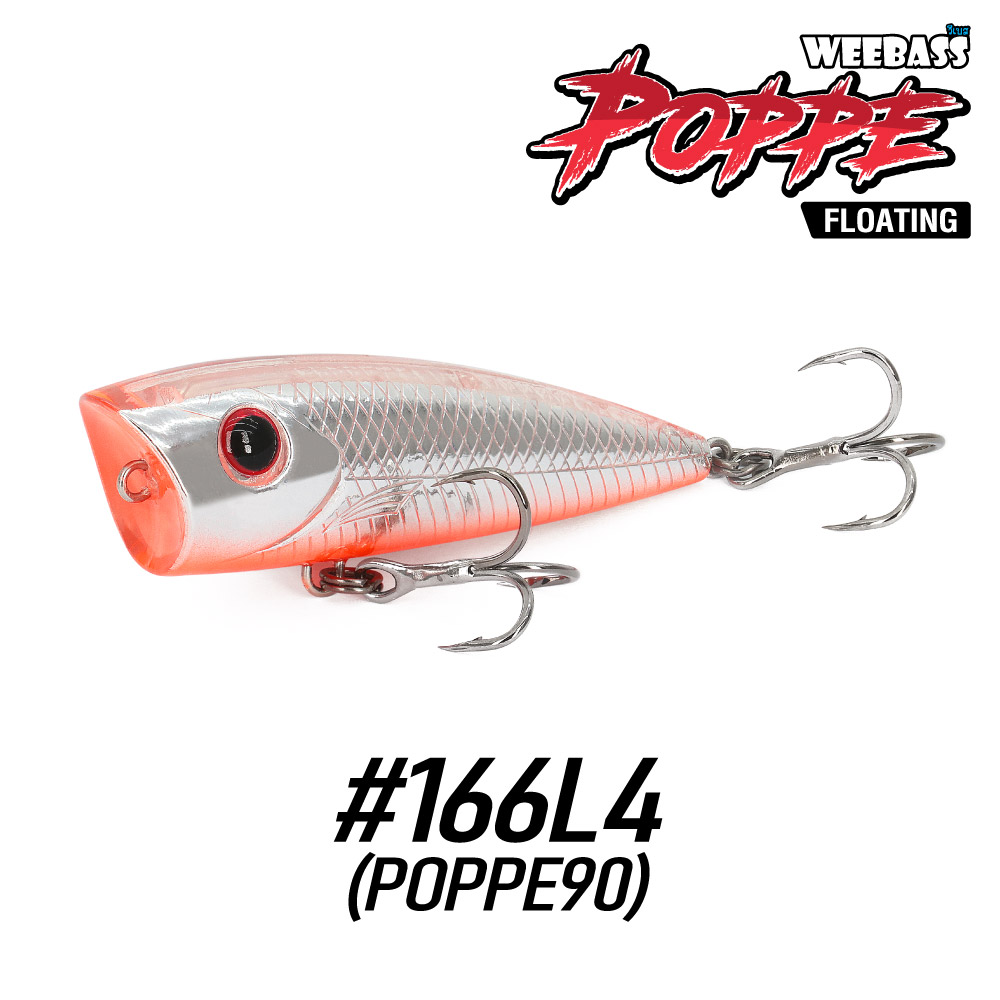 WEEBASS LURE (เหยื่อปลั๊ก) - รุ่น POPPE90 FLOATING 90mm/22g (166L4)