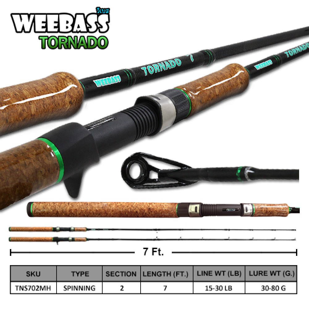 WEEBASS คัน -  รุ่น TORNADO TNS702MH