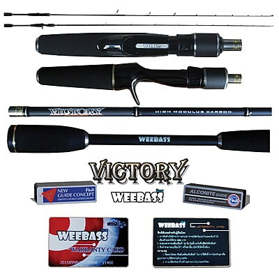 WEEBASS คัน -  รุ่น VICTORY CAST VT602MHB (8-17lb) ( คันนี้มีใบรับประกัน )