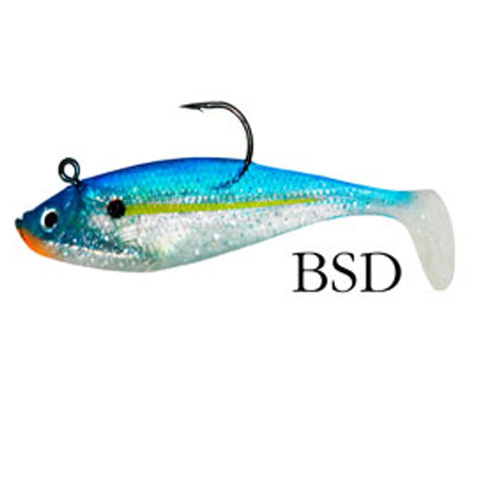 WEEBASS เหยื่อปลายาง - รุ่น WSS-02 BSD (2PCS)