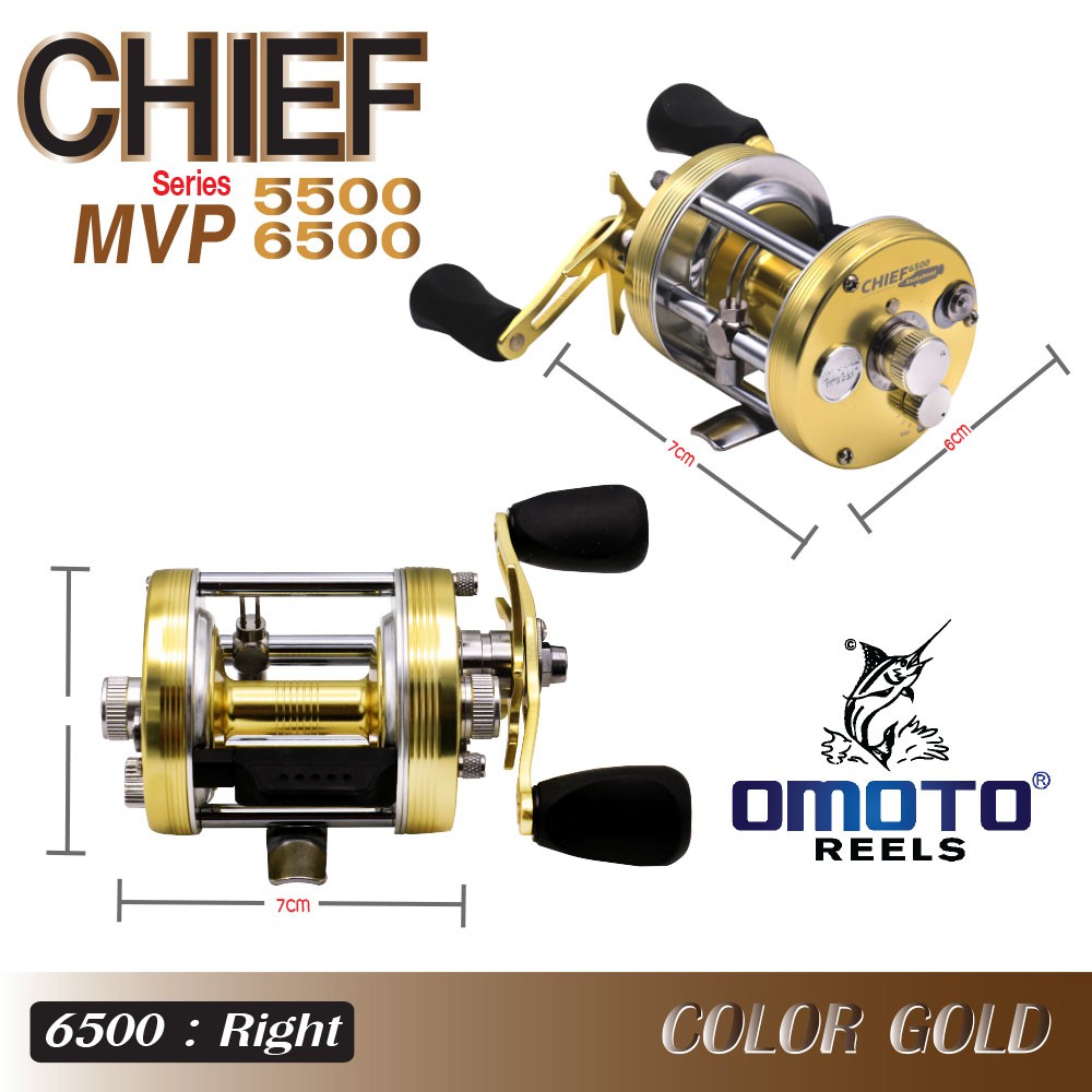 omoto reel チーフ mvp 5500 右ハンドル 56149a_a78e959930184ddb9624833