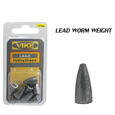 VIKE ตะกั่ว - รุ่น LEAD WORM WEIGHT