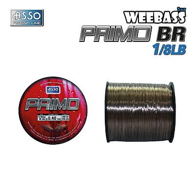 ASSO สายเอ็น - รุ่น PRIMO 1/8LB BR (1 SPL)