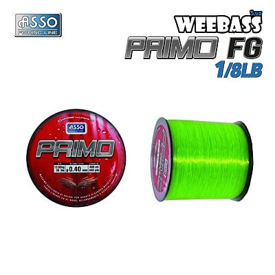 ASSO สายเอ็น - รุ่น PRIMO 1/8LB FG (1 SPL)