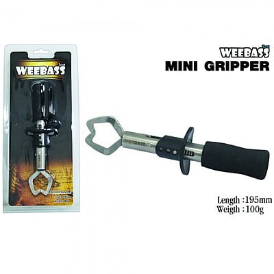 WEEBASS ที่ชั่งปลา - รุ่น MINI GRIPPER 100g. (BLACK)