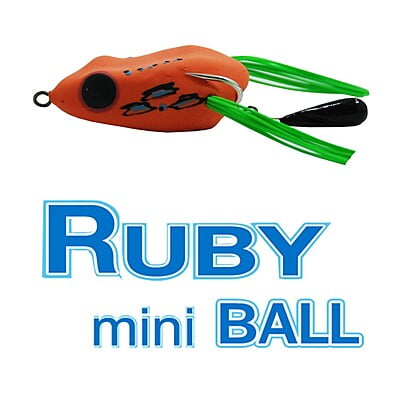 WEEBASS เหยื่อกบยาง - รุ่น RUBY MINI BALL