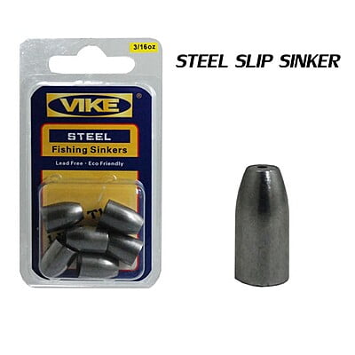 VIKE ตะกั่ว - รุ่น STEEL SLIP SINKER