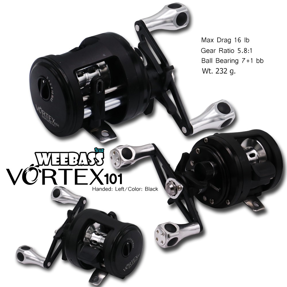 WEEBASS รอก - รุ่น VORTEX 101 , LH ( BLACK )