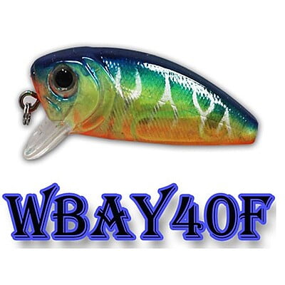 WEEBASS LURE (เหยื่อปลั๊ก) - รุ่น WBAY40F FLOATING